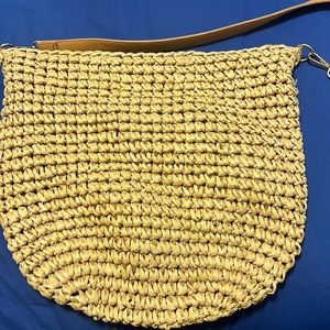 Tan crossbody bag
